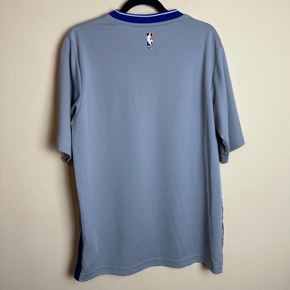 Adidas NEW Men's NBA Swingman Alternate Gray Jersey  Shirt Brooklyn Nets Medium - Picture 5 of 11